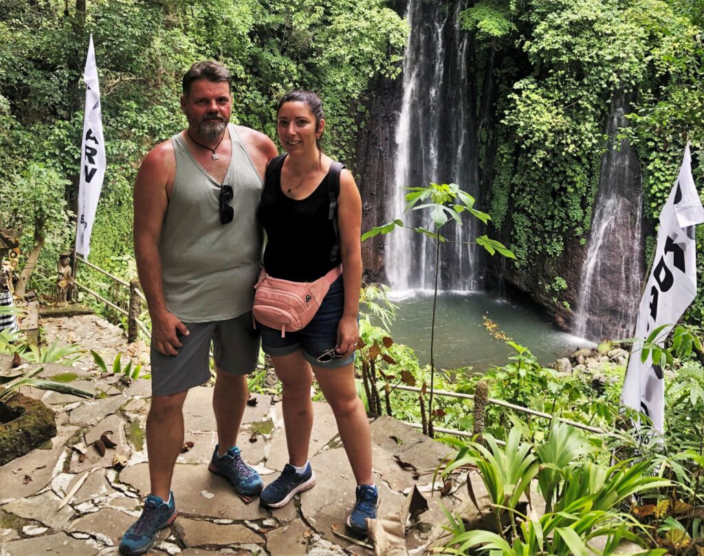 On a fait le tour de Bali à scooter.