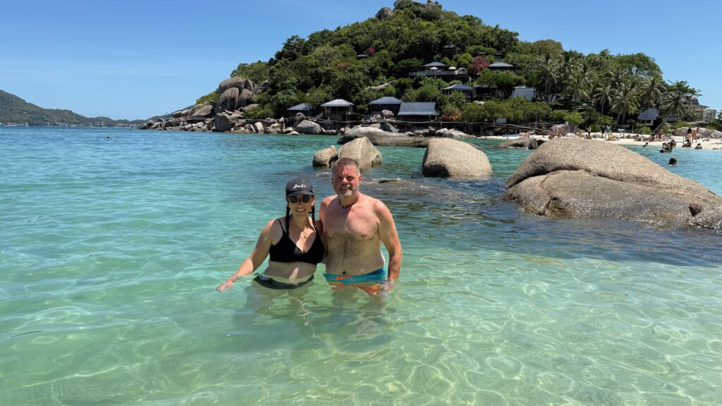 Plage paradisiaque de Koh Nangyuan 